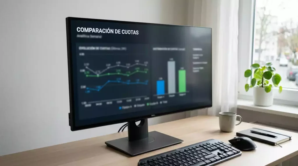 Gráfico comparativo de cuotas de favoritos en torneos de snooker